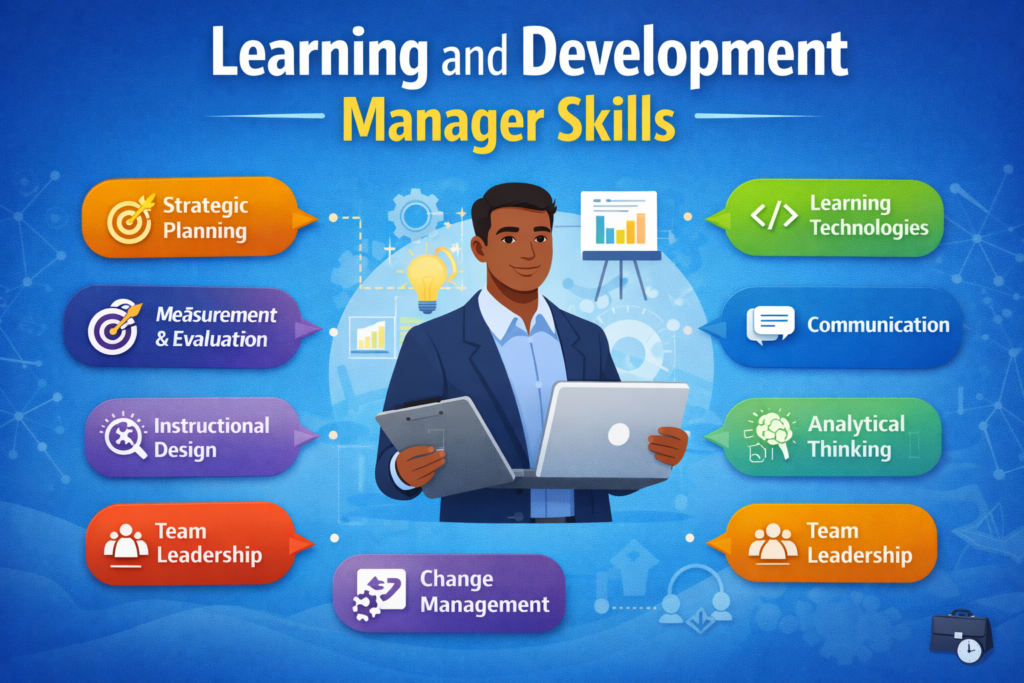 learning and development manager skills
