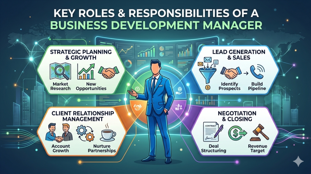 business development executive roles and responsibilities