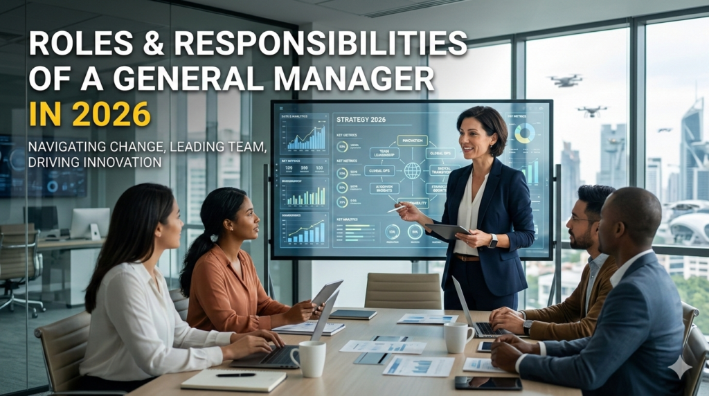 general manager roles and responsibilities,