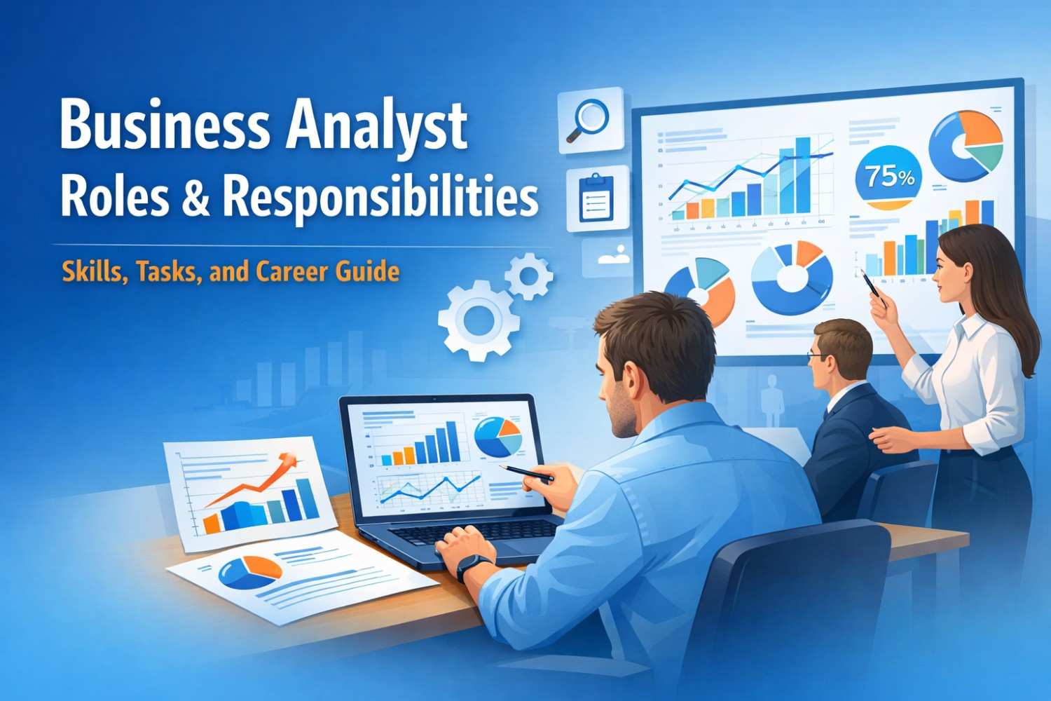 comprehensive guide to business analyst job roles &... Business Analyst Job Roles and Responsibilities (2026 Guide)