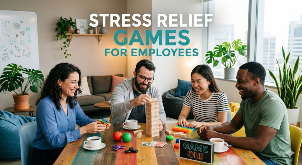 stress relief games for employees