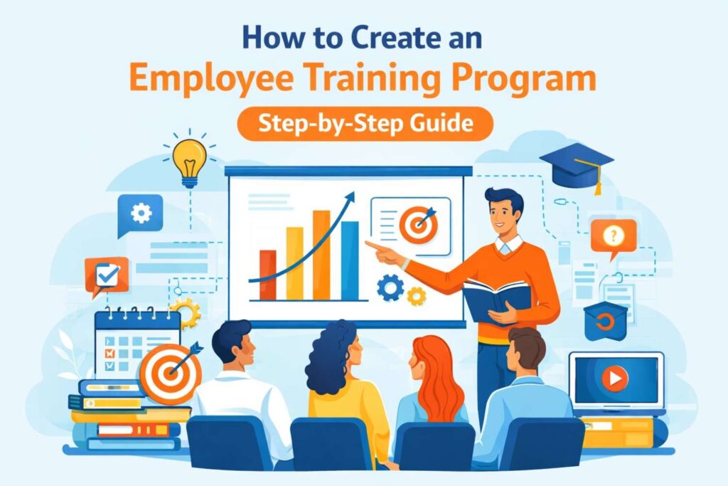 how to create employee training materials