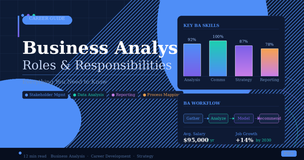 Business Analyst Roles and Responsibilities