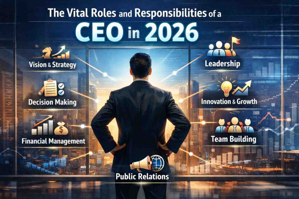 roles and responsibilities of a CEO