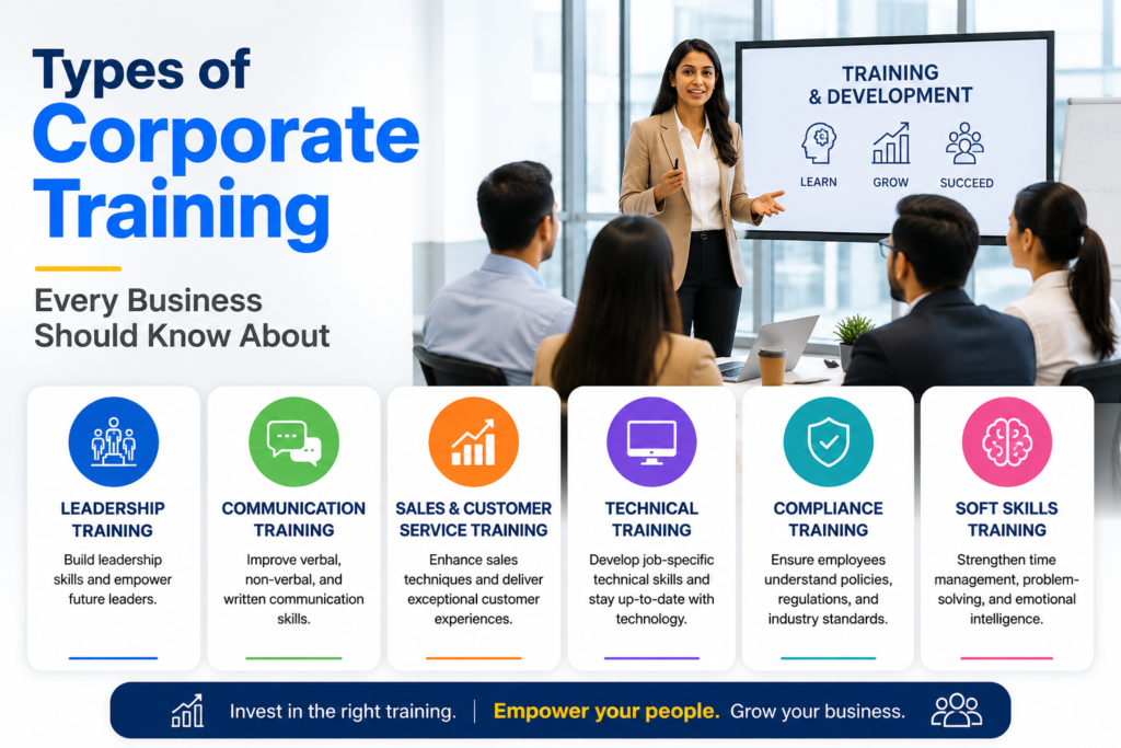 types of corporate training