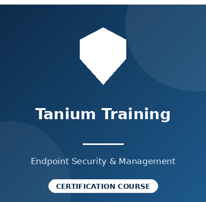 Build the Future with Tanium Become a specialist in Real-Time Endpoint Management and Enterprise Security. ✔ Learn from industry experts ✔ Work on real Tanium projects ✔ Earn certification