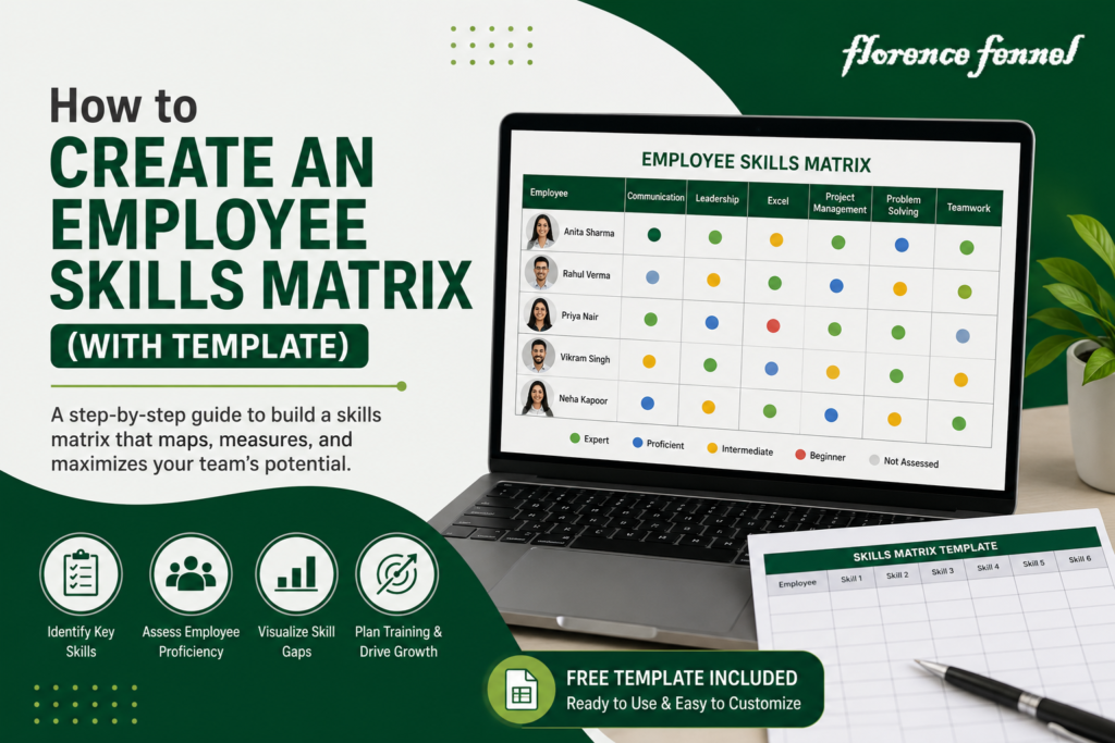 how to create employee skills matrix